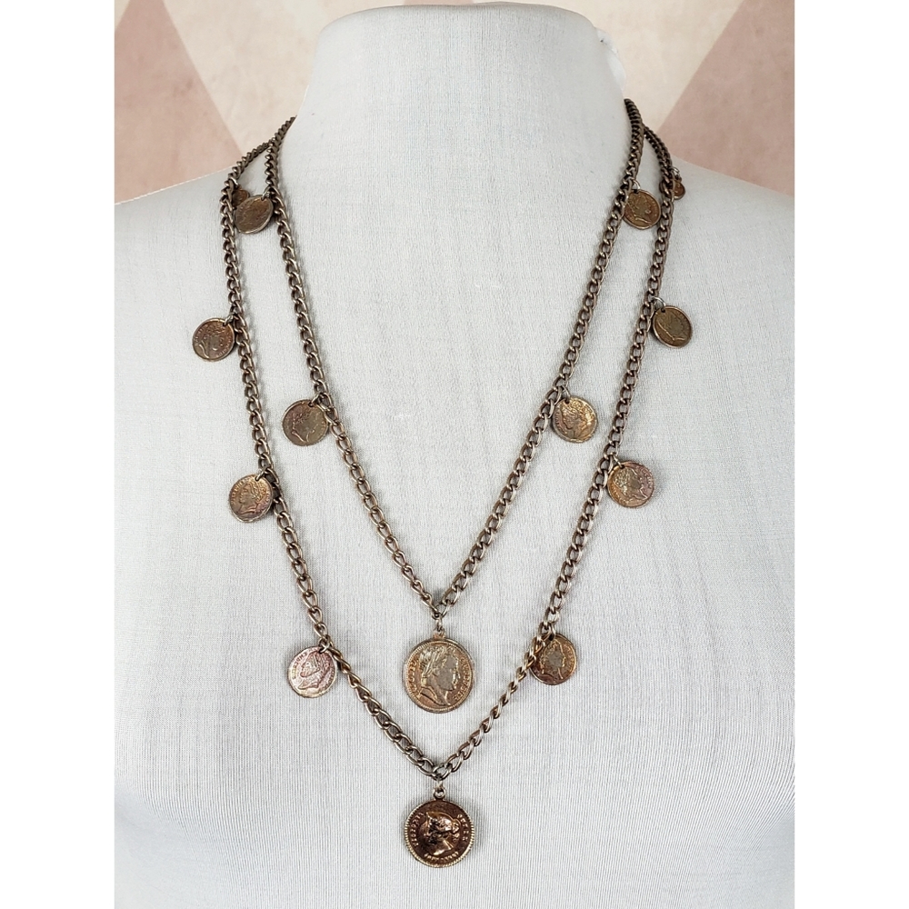 Vintage Coin Necklace